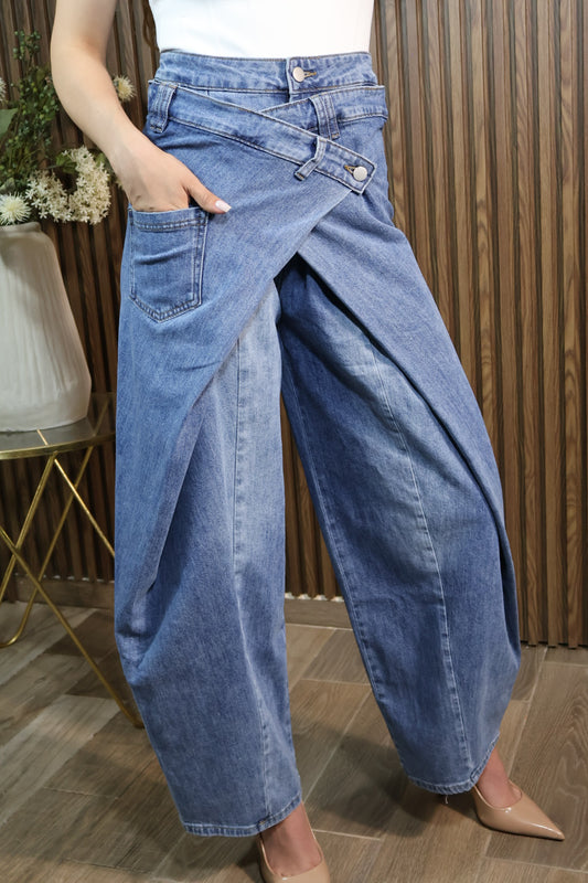PANTALÓN DOBLE MEZCLILLA