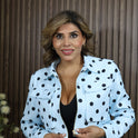 CHAMARRA POLKA AZUL