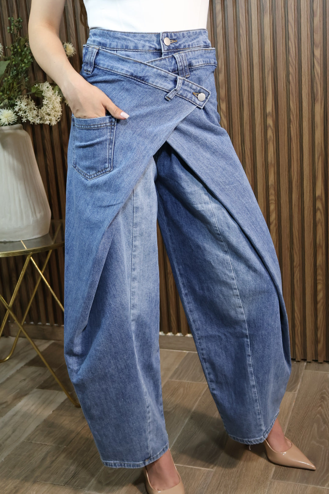 PANTALÓN DOBLE MEZCLILLA