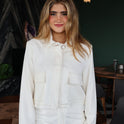 CONJUNTO PESPUNTE IVORY