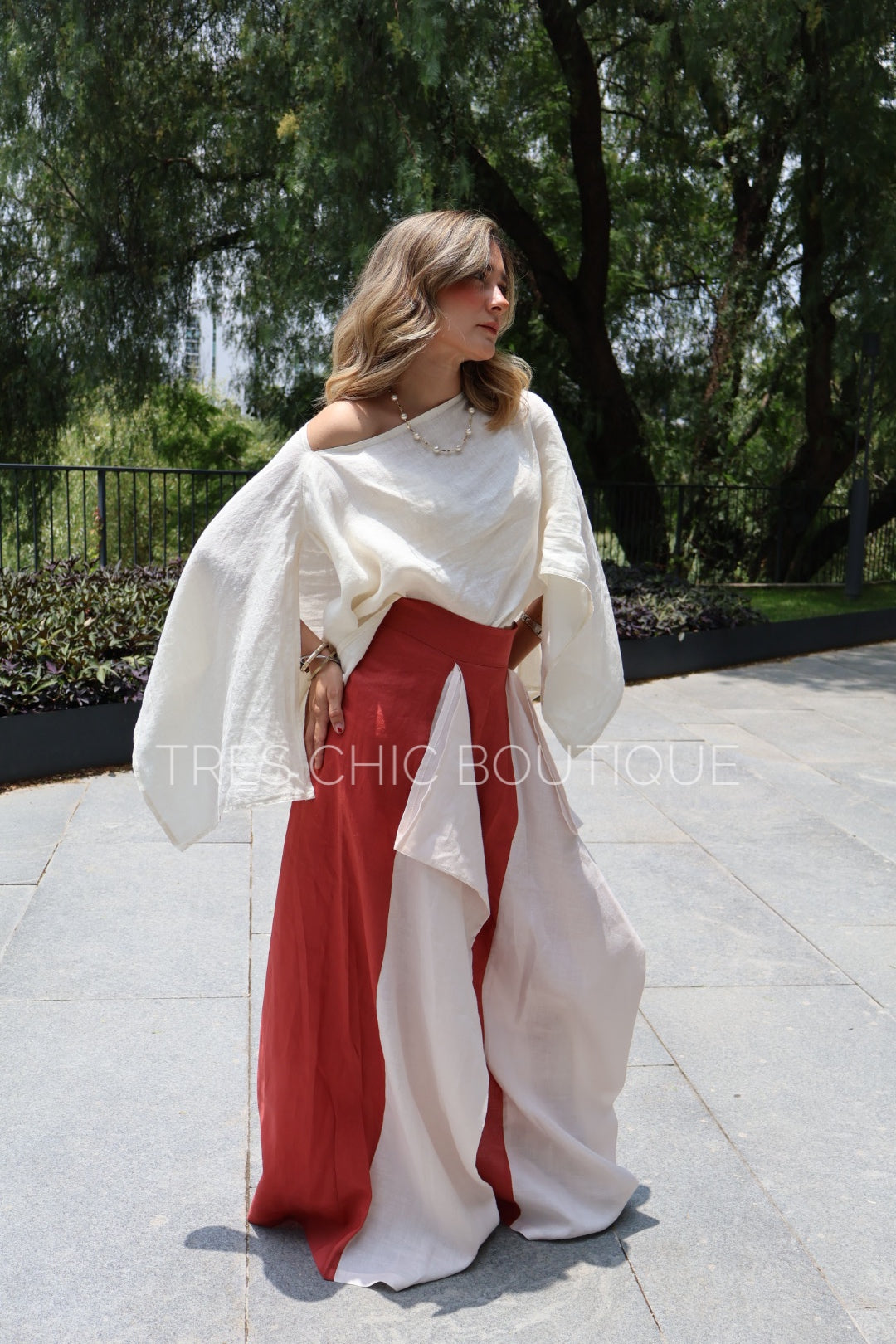 PANTALÓN BICOLOR CHEDRON