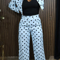 PANTALÓN POLKA AZUL