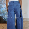 PANTALÓN MEZCLILLA PIE ABIIERTO