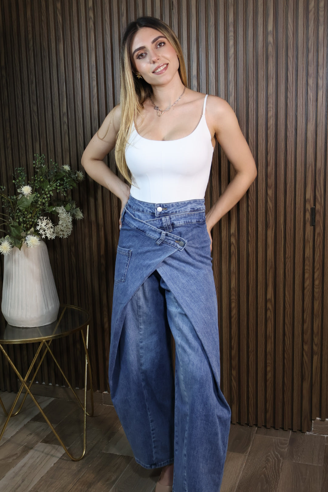 PANTALÓN DOBLE MEZCLILLA