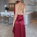 SET VINO SATIN CORRUGADO
