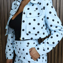 CHAMARRA POLKA AZUL