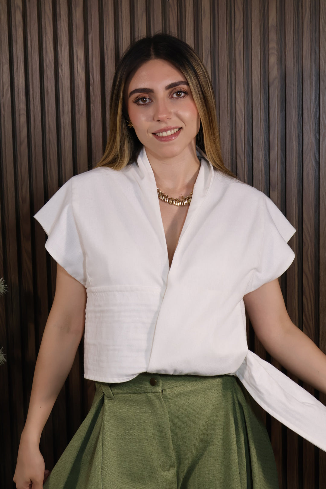 BLUSA JAPONESA IVORY