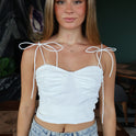 BLUSA MOÑITO HOMBRO
