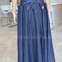 FALDA DENIM BROCHES