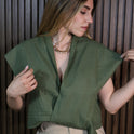 BLUSA JAPONESA VERDE