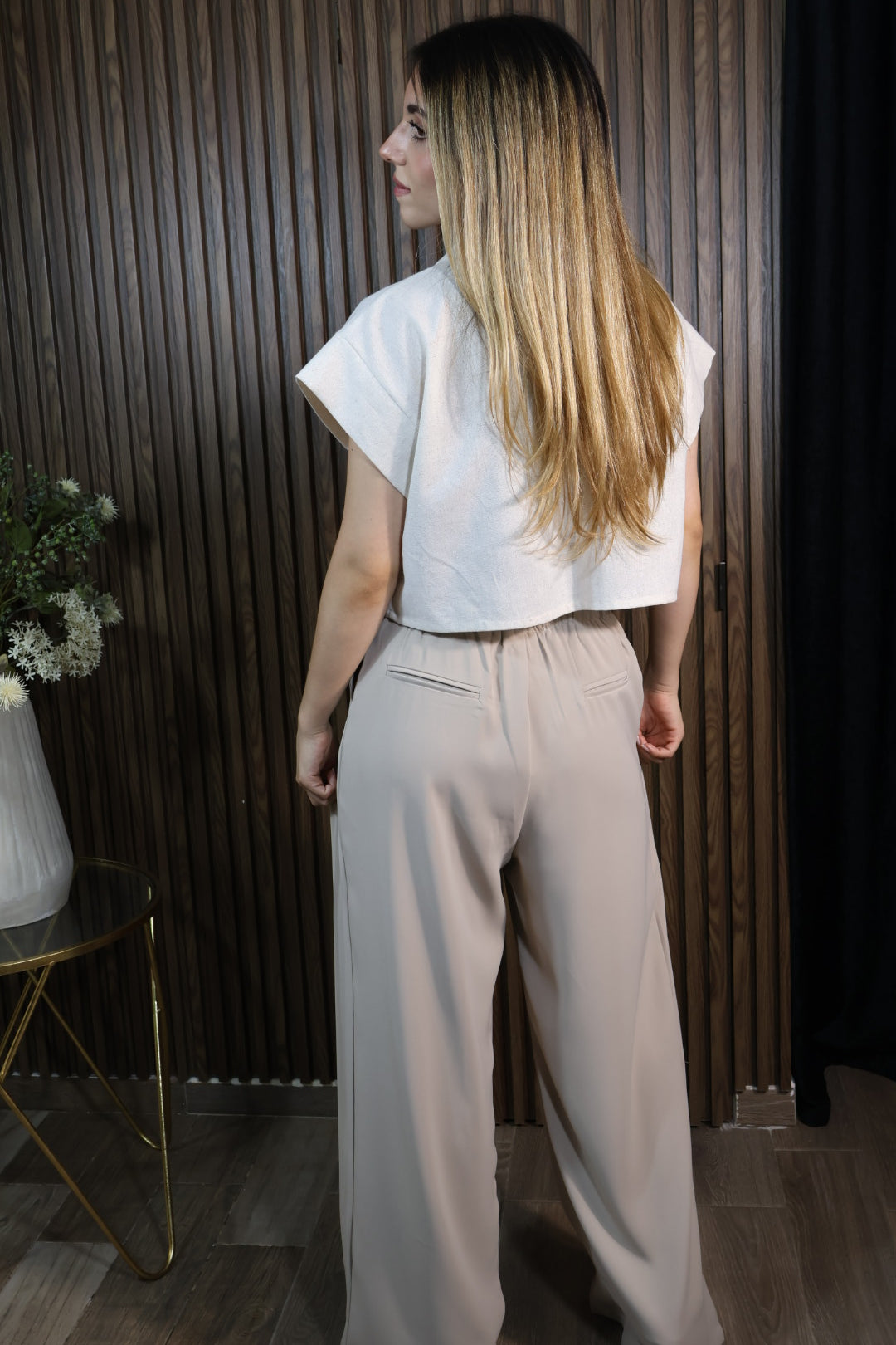 PANTALÓN FORMAL BEIGE