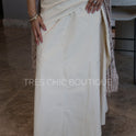FALDA BEIGE CLARO MASCADA