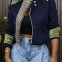 CHAQUETA NAPOLEÓN AZUL MARINO