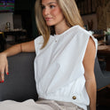 BLUSA GABARDINA DOS BOTONES