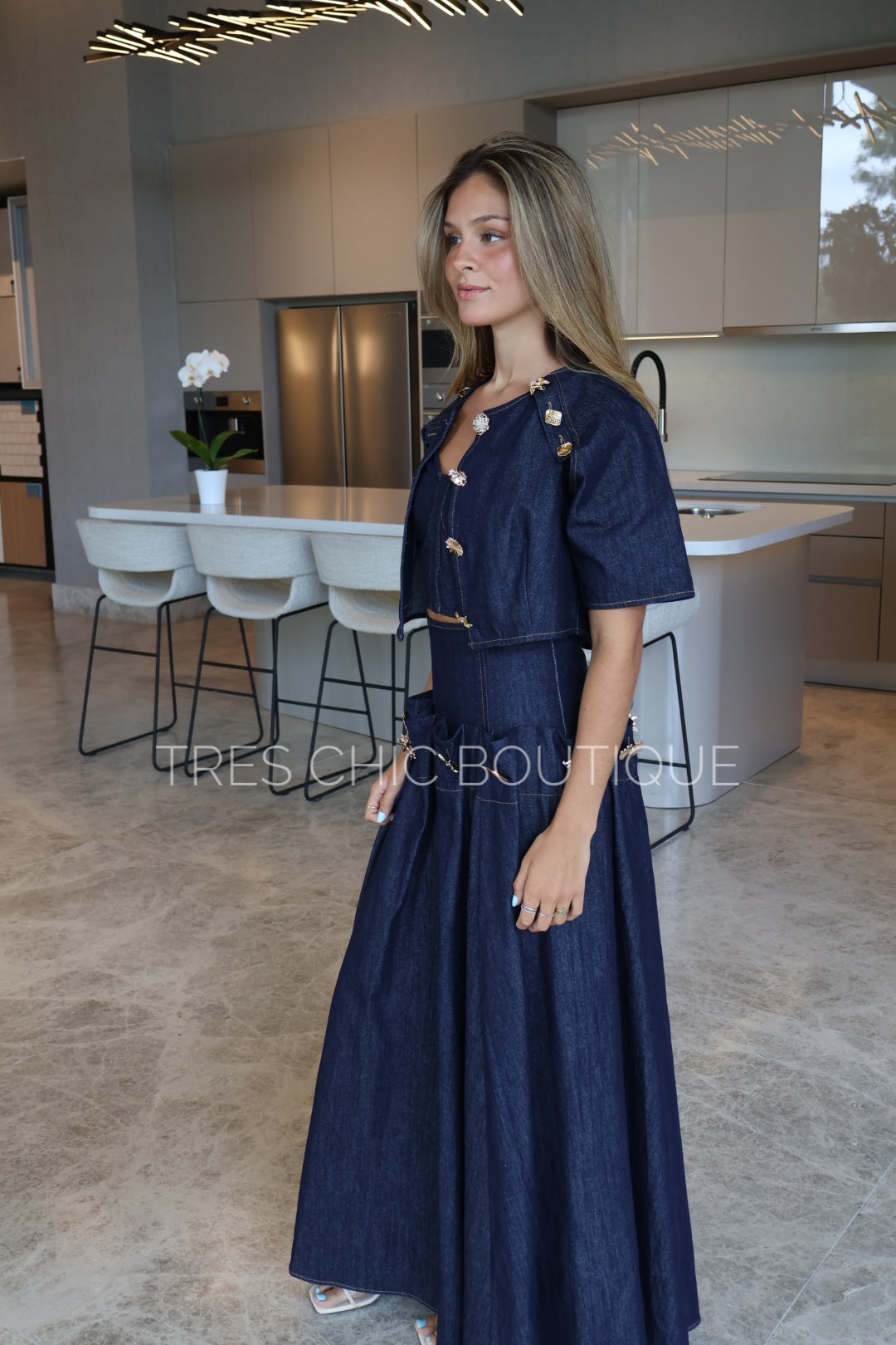 TORERITA DENIM BROCHES