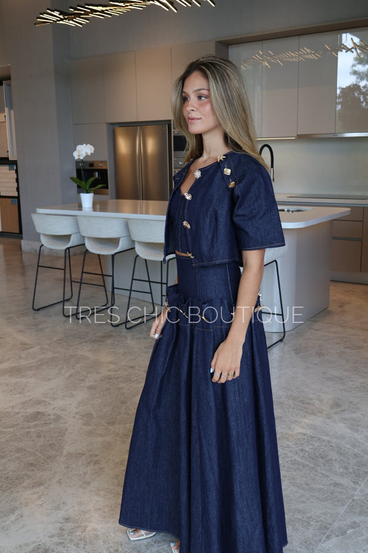 TORERITA DENIM BROCHES