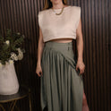 BLUSA BÁSICA CREMA