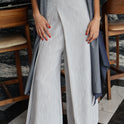 PANTALÓN GRIS POLIÉSTER