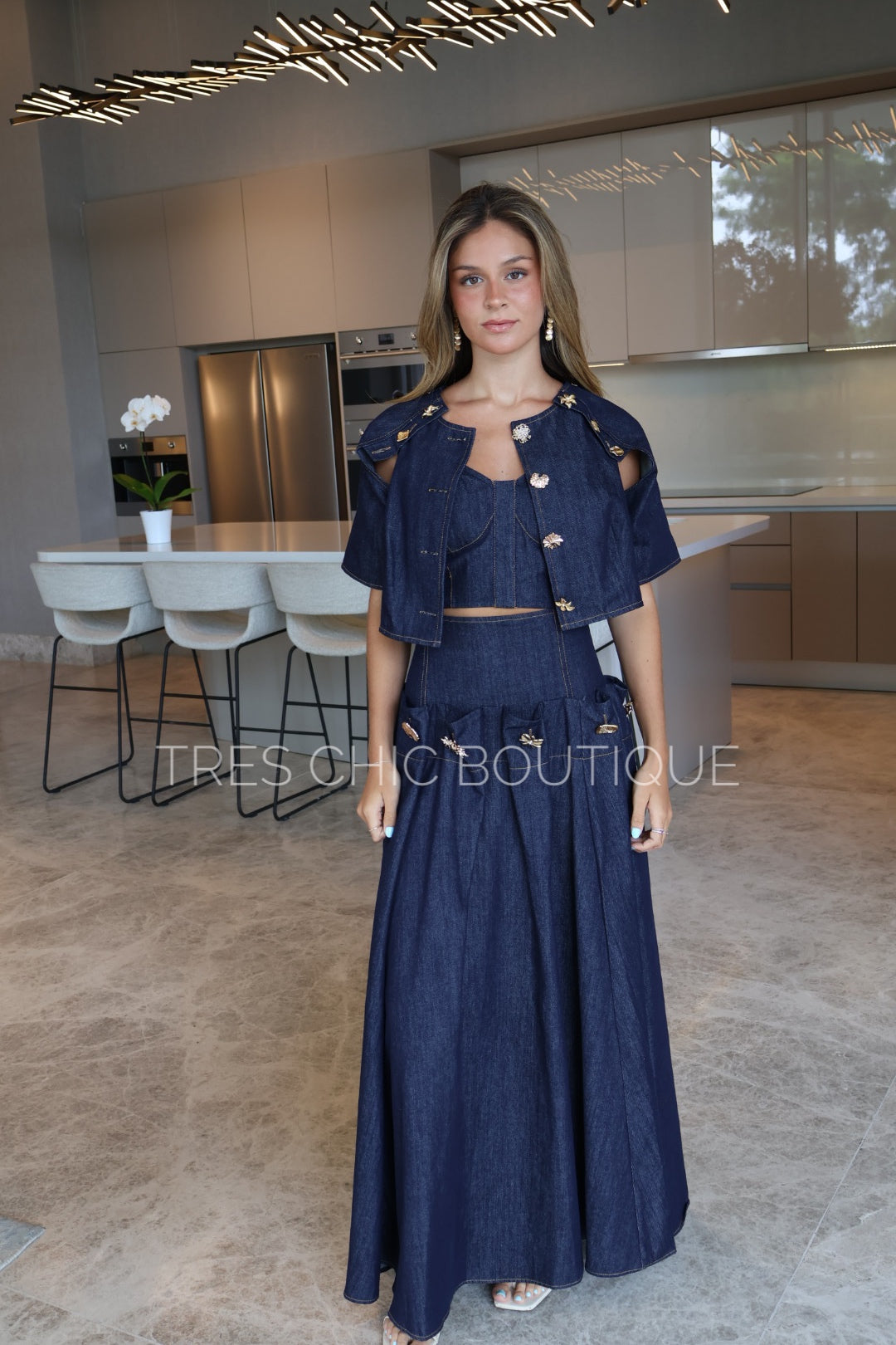 TORERITA DENIM BROCHES