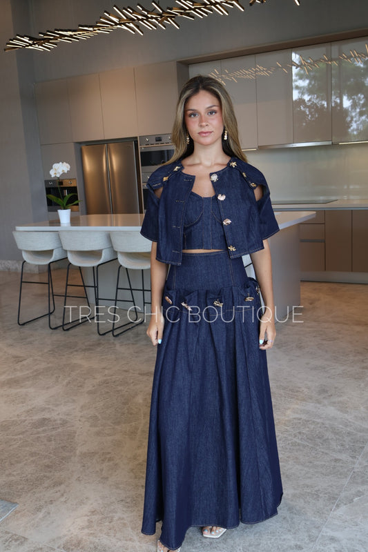 TORERITA DENIM BROCHES