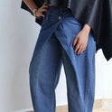 PANTALÓN DOBLE ENVOLVENTE DENIM