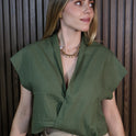 BLUSA JAPONESA VERDE