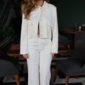 CONJUNTO PESPUNTE IVORY