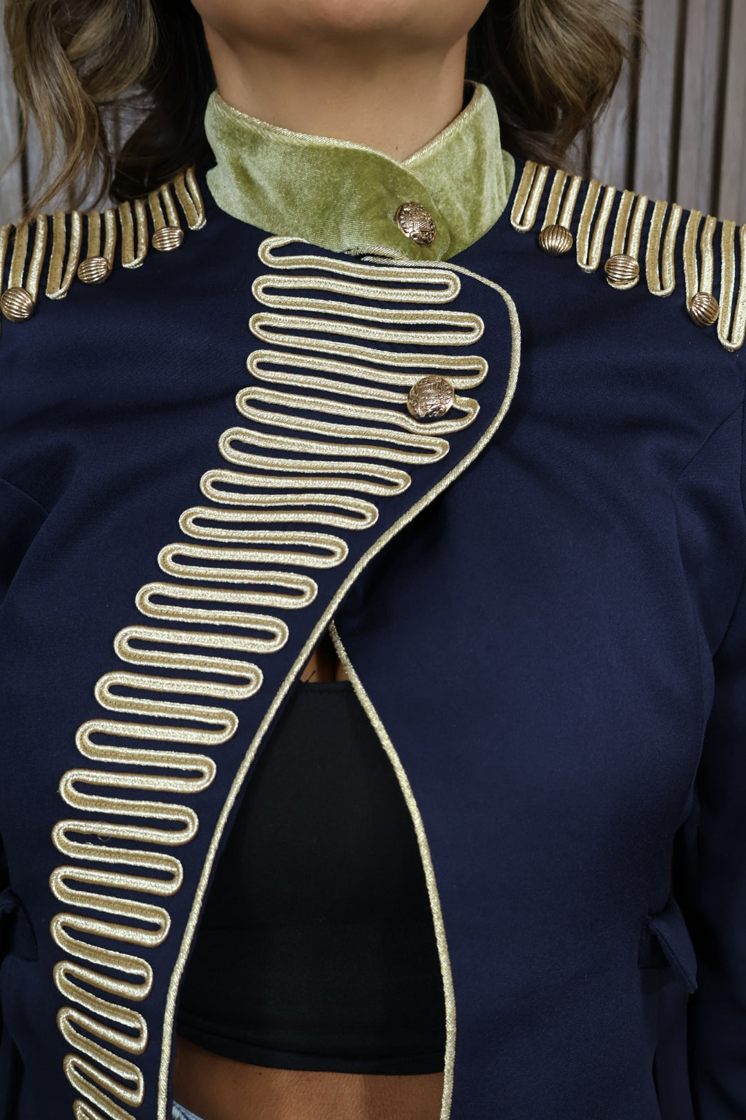 CHAQUETA NAPOLEÓN AZUL MARINO