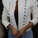 CHAQUETA NAPOLEON CREMA