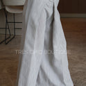 PANTALÓN ITALIANO LINO GRIS