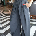 PANTALÓN GRIS CRUZADO