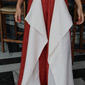 PANTALÓN ROJO CREMA