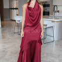 SET VINO SATIN CORRUGADO