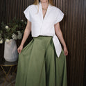 PANTALÓN CRUZADO VERDE