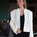 CHAQUETA NAPOLEÓN CREMA