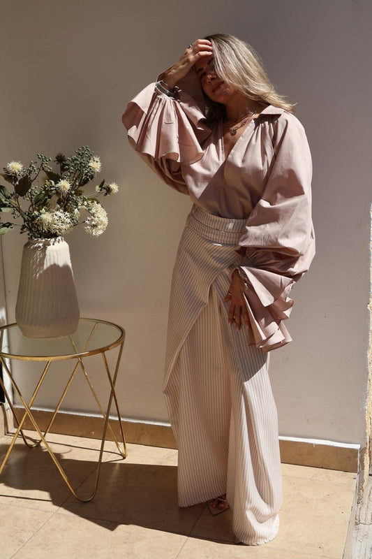 PANTALON DOBLE RAYA