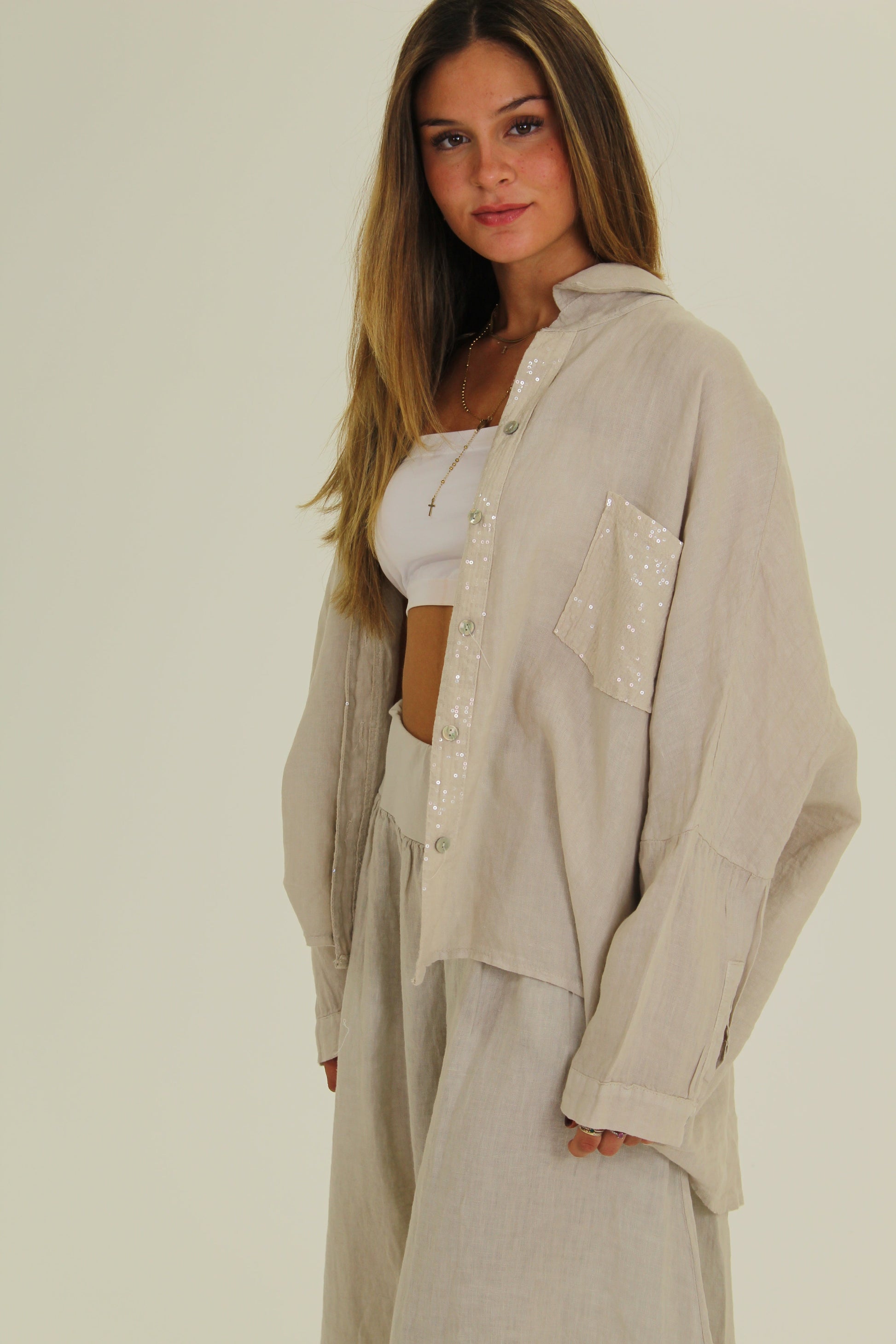BLUSA CORAZON LENTEJUELA