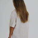 BLUSA CUELLO CRUZADO crema