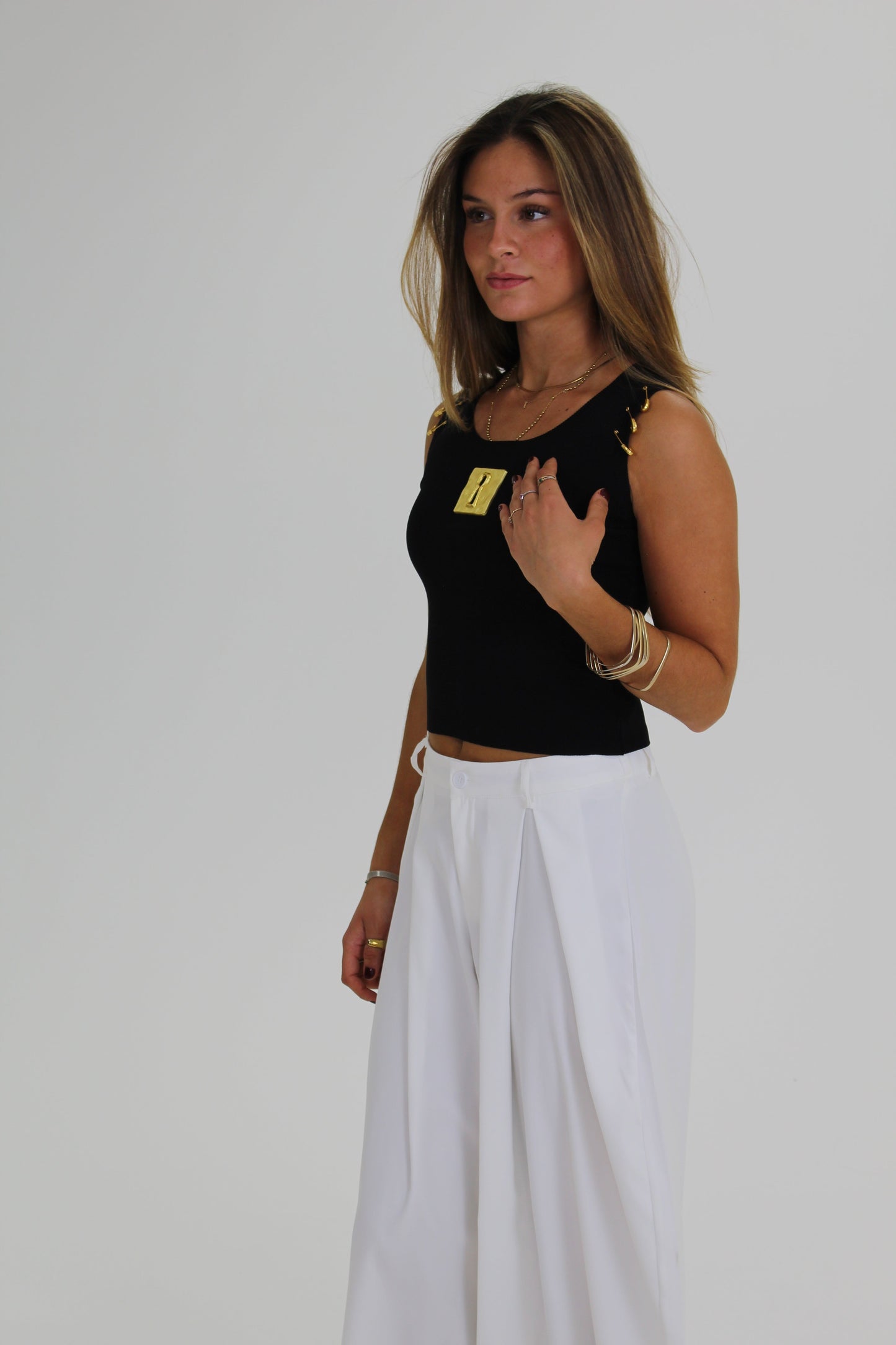 BLUSA LLAVE SEGURO negra
