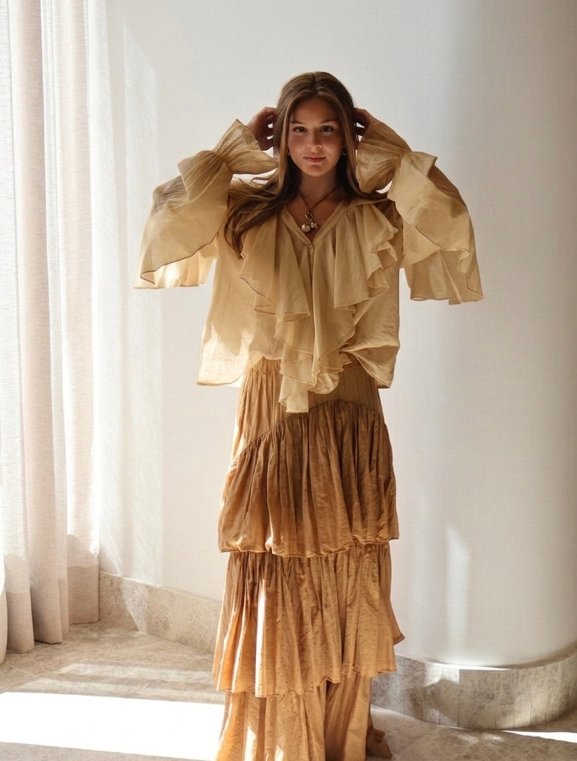 BLUSA VOLANTES