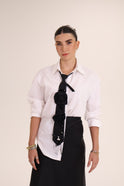 CAMISA CORBATA NEGRA