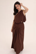 CONJUNTO FALDA TOP BROCHE