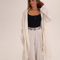 KIMONO LARGO crema