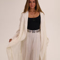 KIMONO LARGO crema