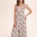 PALAZZO HUELLAS beige-con-negro