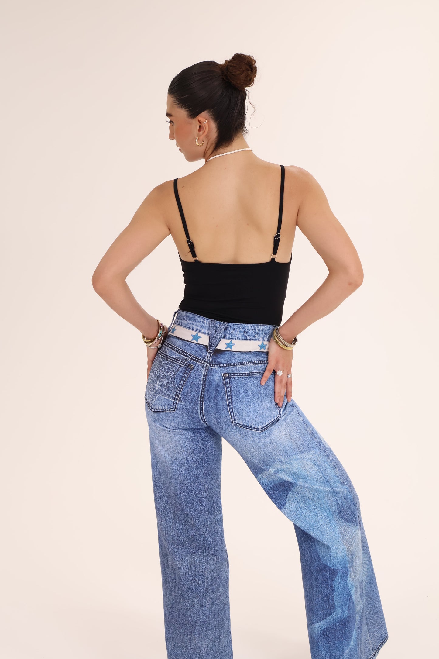 PANTALON DENIM CABALLO mezclilla