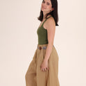 PANTALON GLOBO kaki
