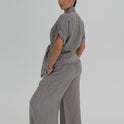 PANTALON RESORTE gris