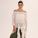 TOP TIRAS crema