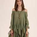 TOP TIRAS verde